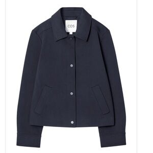COS Women's Dark Blue Blazer